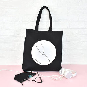 Star Sign Constellation Tote Bag