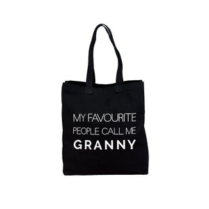 Granny Tote Bag 'My Favourite People call me Granny'