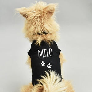 Personalised Name Pet Dog Vest Jumper