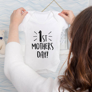 1st Mother's Day' Baby Grow