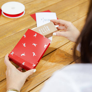 Personalised Message Chrome Cufflink box