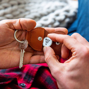 Always With You' Pocket Token Keepsake Keyring