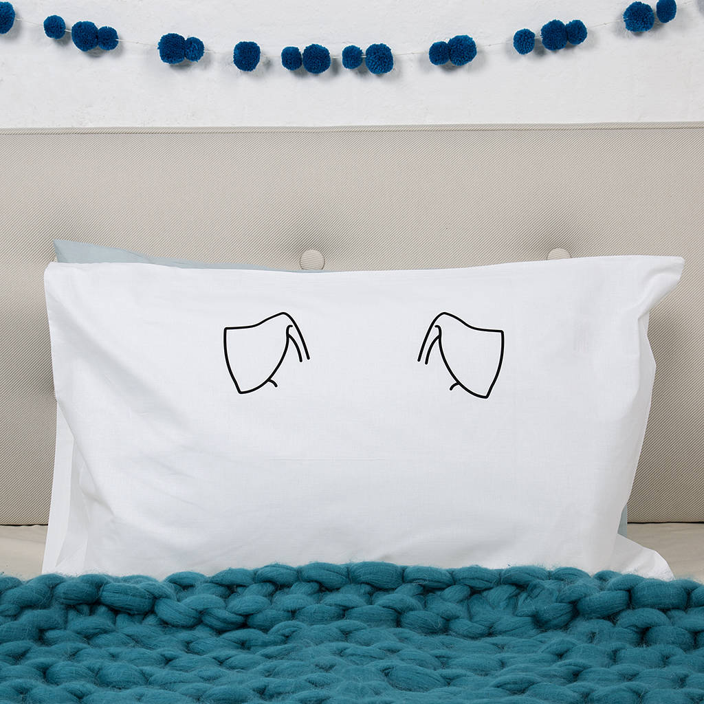 Children's Animal Ears Pillow Case