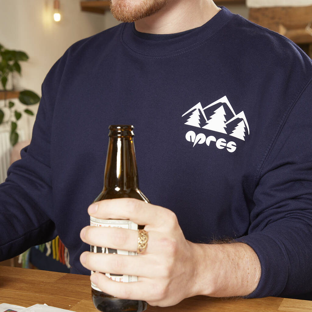 Apres Ski Mens Christmas Jumper Sweatshirt