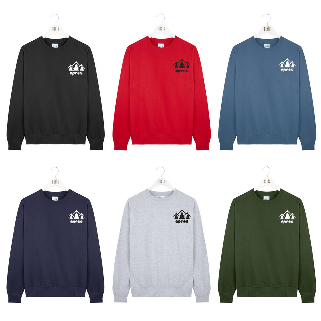 Apres Ski Mens Christmas Jumper Sweatshirt