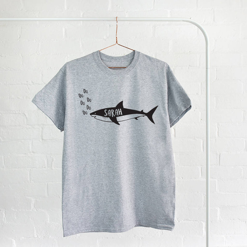 Adult Personalised Shark T-Shirt