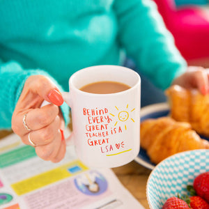 Behind Every Great Teacher Is A Great LSA Mug