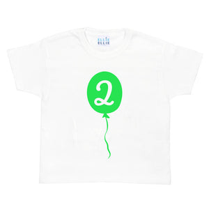 Children's Balloon Birthday T-Shirts