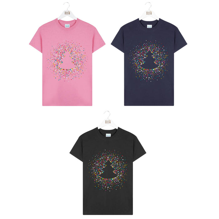 Christmas Tree Confetti Scatter Christmas T Shirt