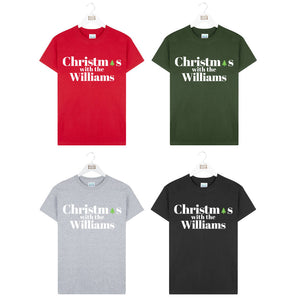 'Christmas With The' Personalised T-Shirt