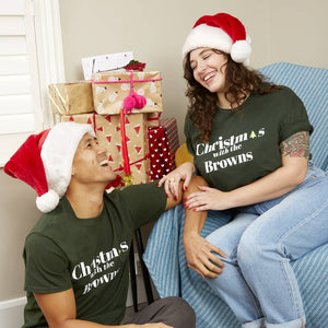 'Christmas With The' Personalised T-Shirt