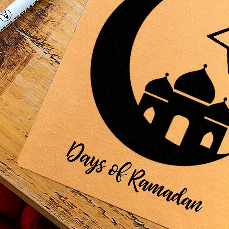Countdown To Eid Reusable Calendar