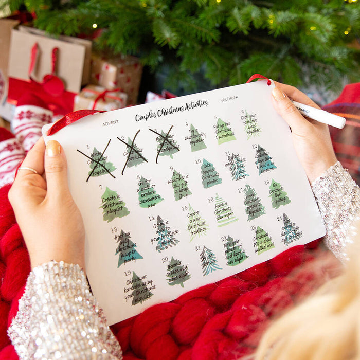 Couples Reusable Activity Advent Calendar