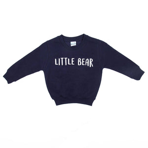 Dad And Me Bear Sweatshirt Jumper Set