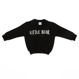 Dad And Me Bear Sweatshirt Jumper Set