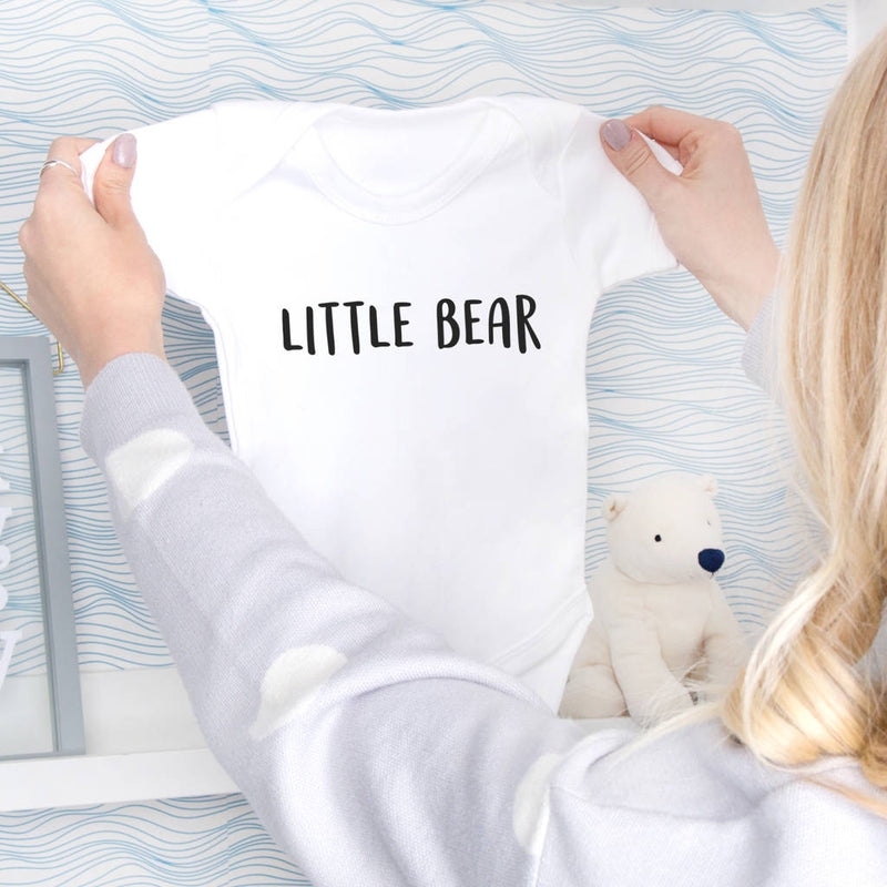 Dad And Me Bear T-Shirt And Baby Grow Set