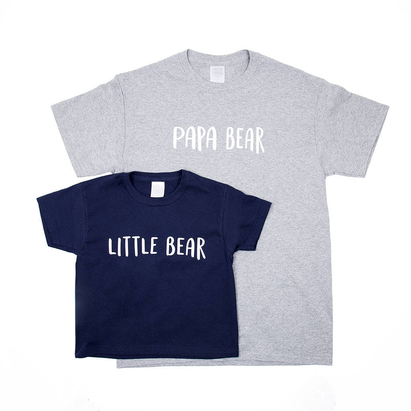 Dad And Me Bear T-Shirt Set