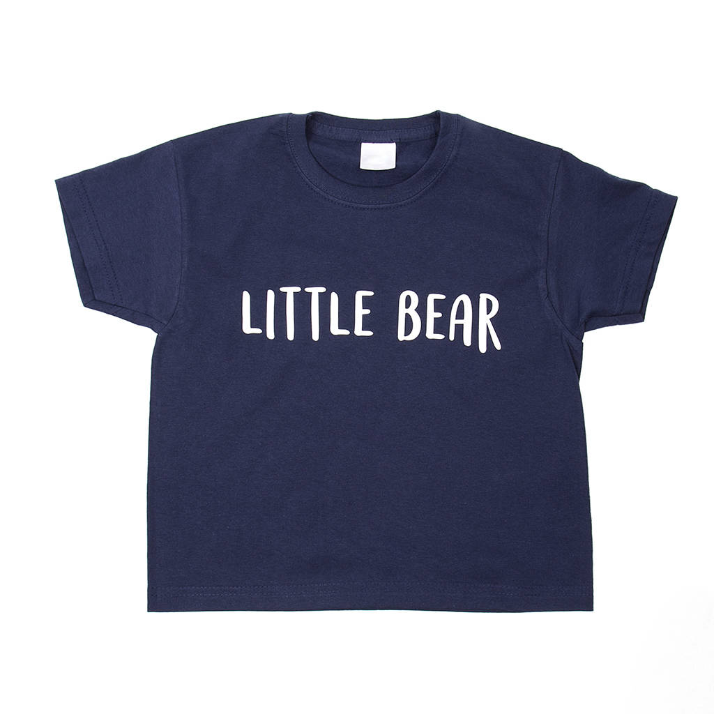 Dad And Me Bear T-Shirt Set