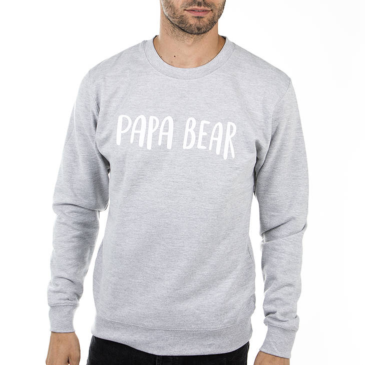 Papa Bear Men s Sweatshirt Jumper