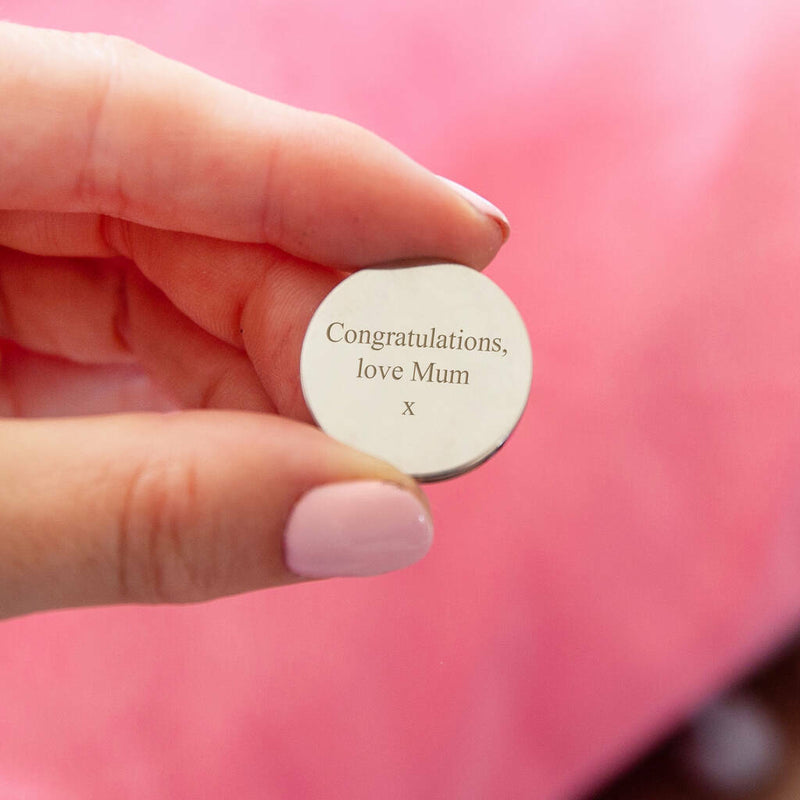 Dream, Believe, Achieve' Pocket Token Keepsake Keyring