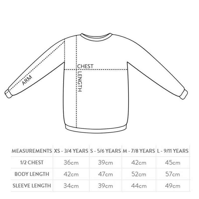 Easter Children's Bunny Rabbit Sweatshirt Jumper