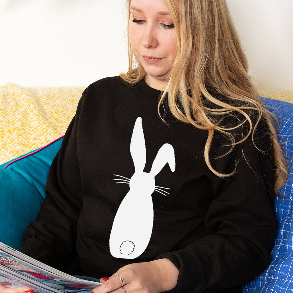 His bunny deals sweater