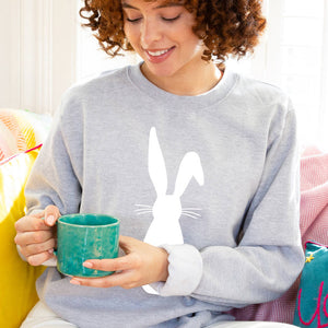 Easter Women's Rabbit Sweatshirt Jumper