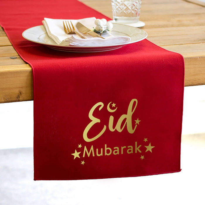 Ramadan 'Eid Mubarak' Table Runner
