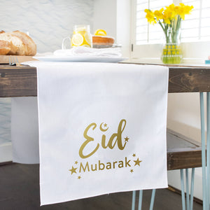 Ramadan 'Eid Mubarak' Table Runner