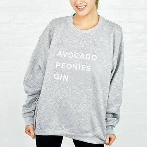 Favourite Things Personalised Unisex Sweatshirt Jumper