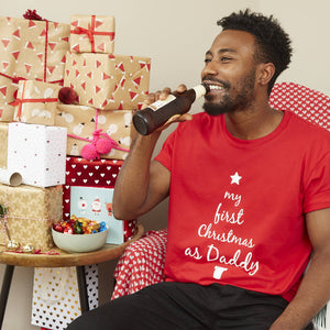 'First Christmas As Daddy' T-Shirt