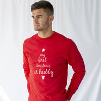 First Christmas As Hubby And Wifey Christmas Jumper Set