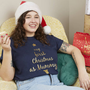 First Christmas As Mummy T-Shirt
