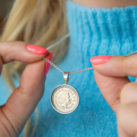 Five Pence 5p Coin Birthday Necklace 1969 To 2009