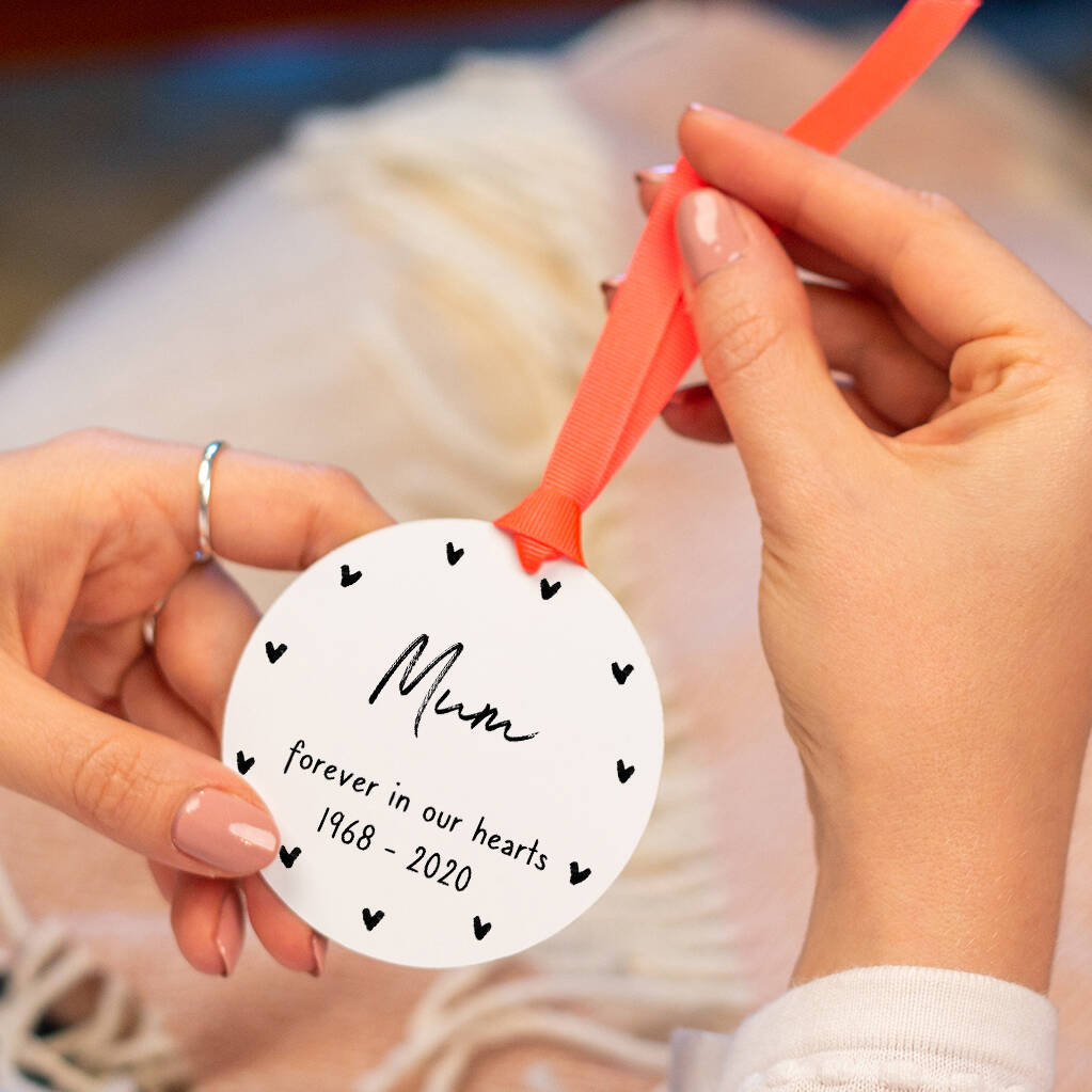 Forever In Our Hearts' Remembrance Keepsake