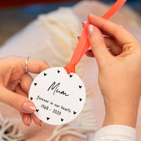 Forever In Our Hearts' Remembrance Keepsake
