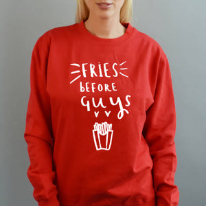 Fries Before Guys' Friendship Sweatshirt Jumper