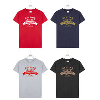'Getting Piste At Christmas' Bold Christmas T Shirt