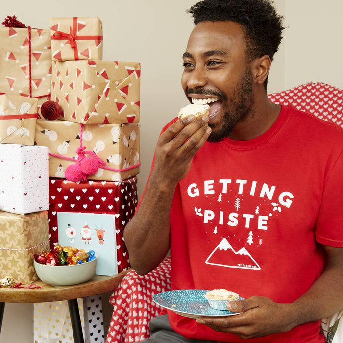 Getting Piste At Christmas T Shirt