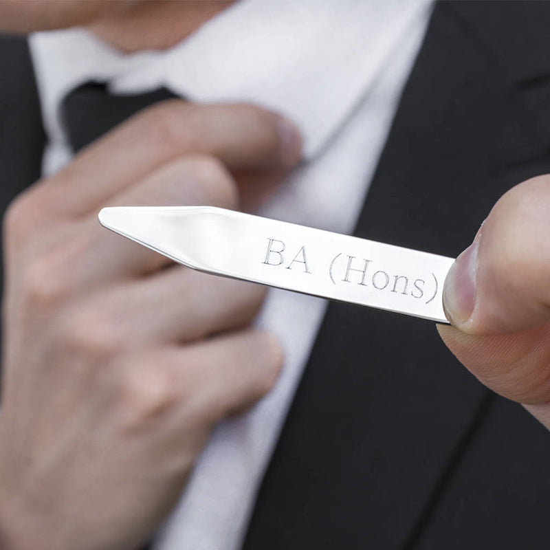 Graduation Personalised Collar Stiffeners