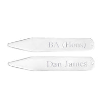 Graduation Personalised Collar Stiffeners