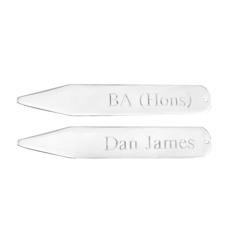 Graduation Personalised Collar Stiffeners