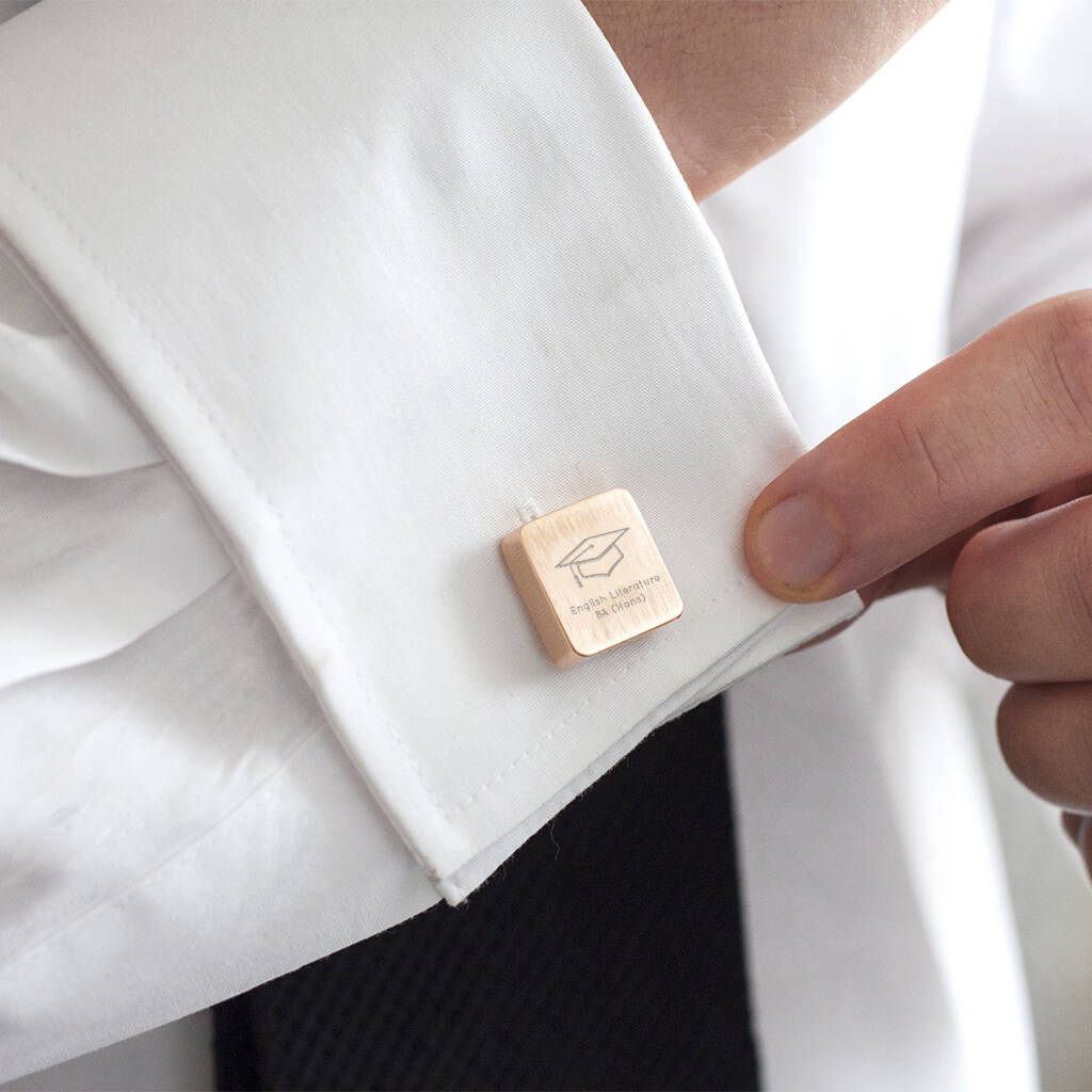 Square cufflinks on sale