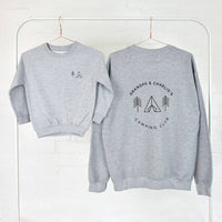 Grandad And Me Adventure Club Grey Sweatshirt Jumper Set