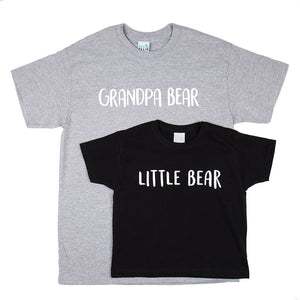 Grandad And Me Bear T-Shirt Set