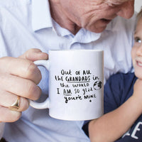 Grandad I Am So Glad You're Mine' Bookmark GOLD