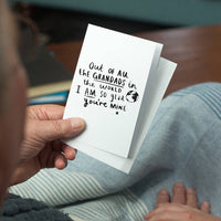 Grandad I Am So Glad You're Mine' Bookmark