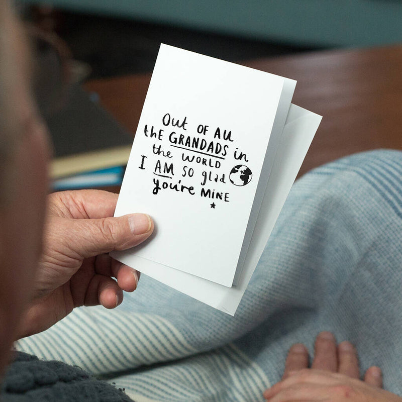 Grandad I Am So Glad You're Mine' Bookmark