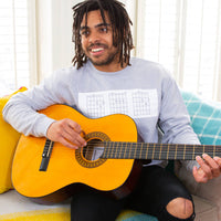Guitar Chord 'Dad' Men's Sweatshirt