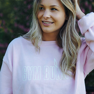 Gym Bunny' Ladies Jumper Sweatshirt